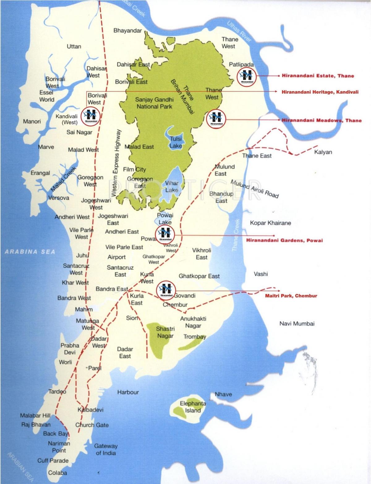map of Colaba Mumbai