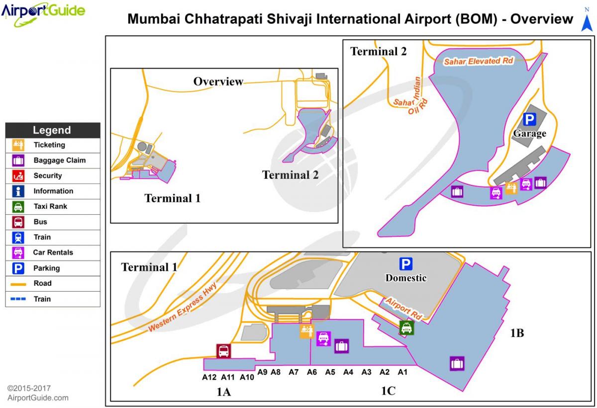 Chhatrapati Shivaji terminus map