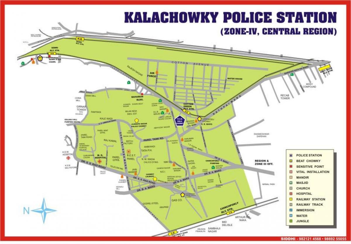 map of Kalachowki Mumbai