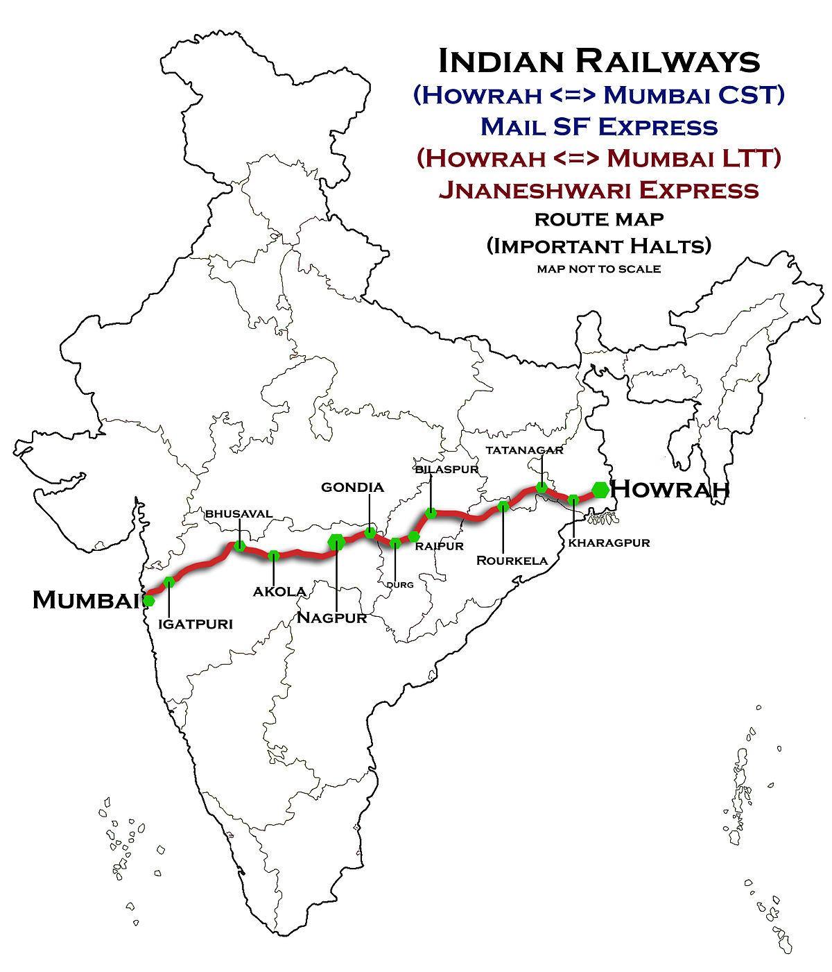 nagpur Mumbai express highway map