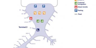 Terminal 2 Mumbai airport map