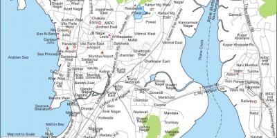 Map of Mumbai central